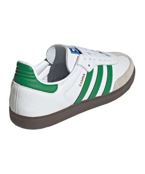 samba adidas weiss grün